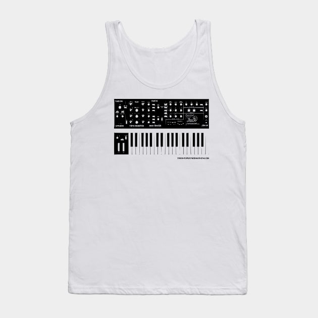 The Devil's Playground Show podcast - synth sounds Tank Top by The Devil's Playground Show
